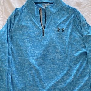 Men long sleeve half zip